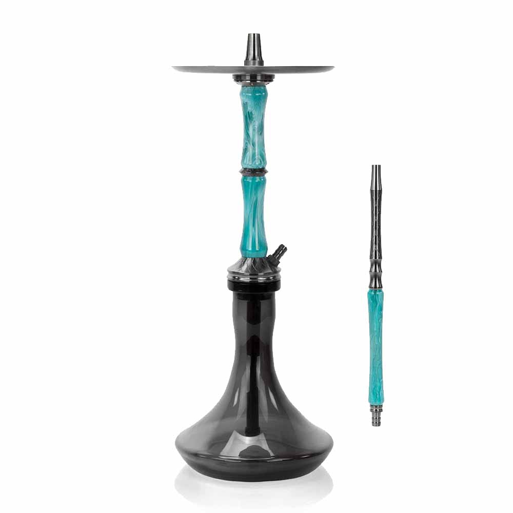 Ocean Hookah Kaif 2nd Edition - Black/Turquoise/Midnight