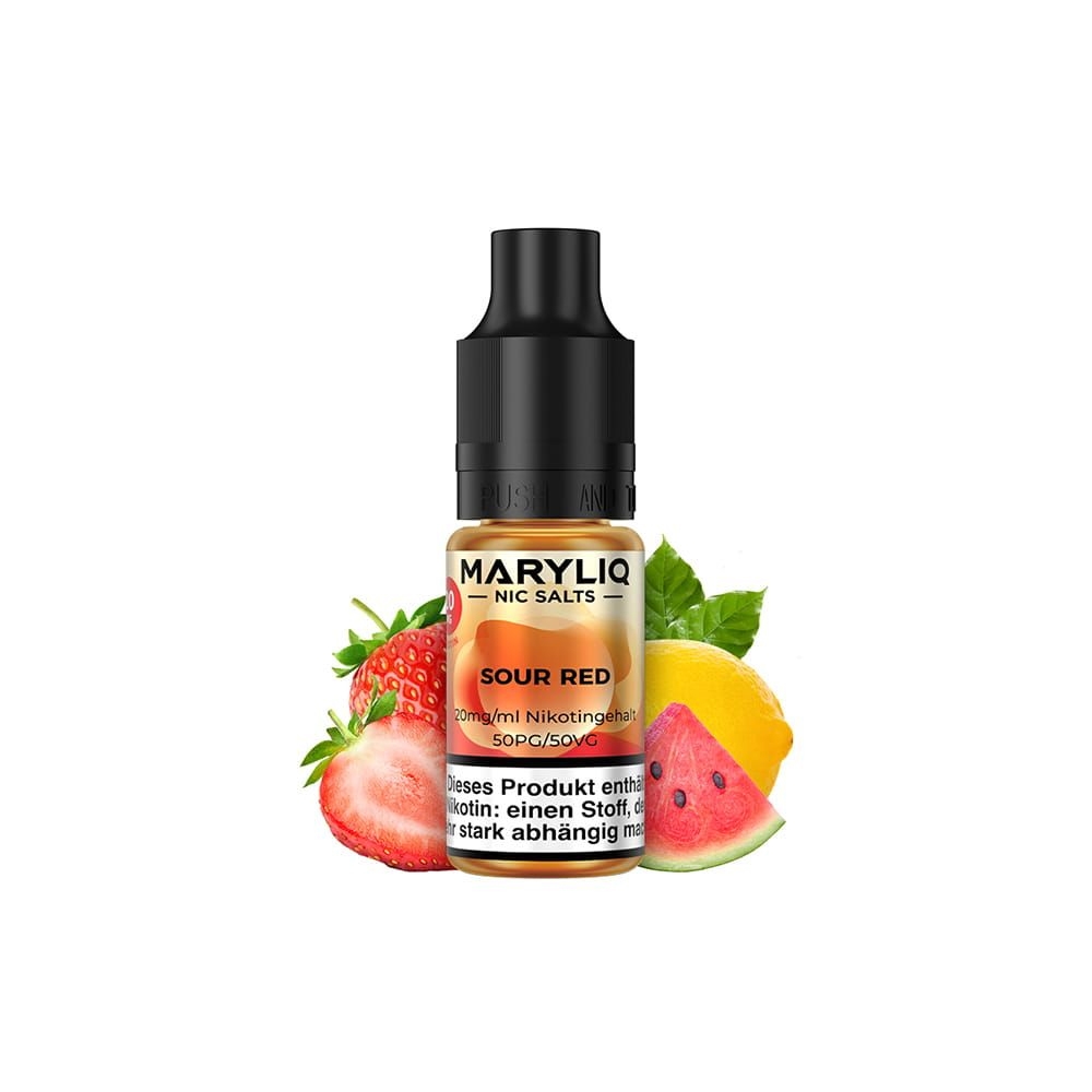 MARYLIQ Nikotinsalz Liquid 10mg - Sour Red