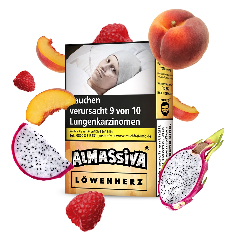 ALMASSIVA Tobacco 25g - Löwenherz