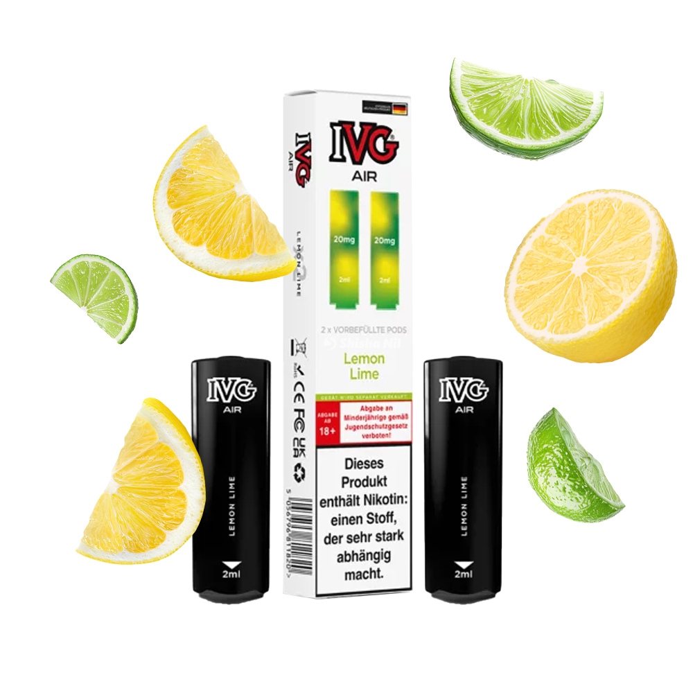 IVG AIR 2 in 1 POD (2er Pack) - Lemon Lime 20mg