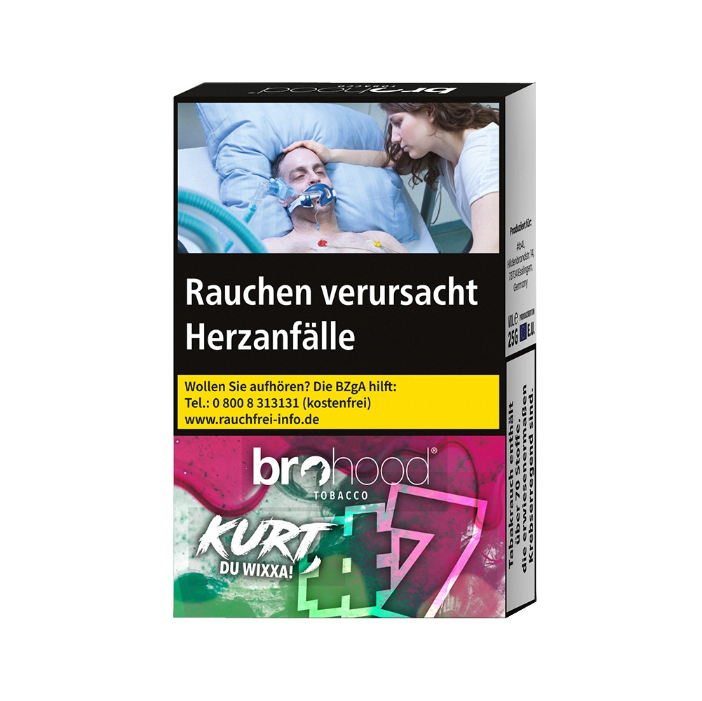 Brohood Tobacco 25g - #7 Kurt, du Wixxa!