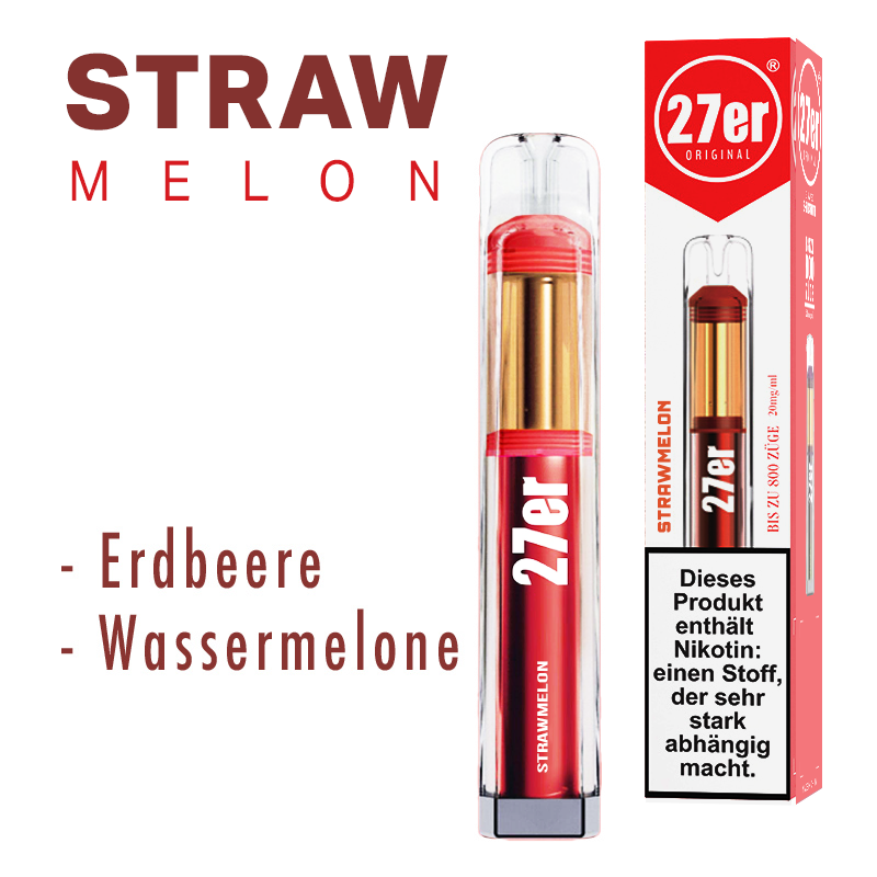 27er Vape - Red Sea/Strawmelon