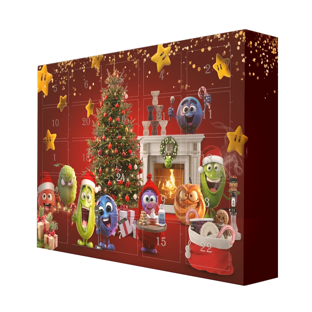 Hookain X-Mas Adventskalender 2024 Edition - 24 x 25 g