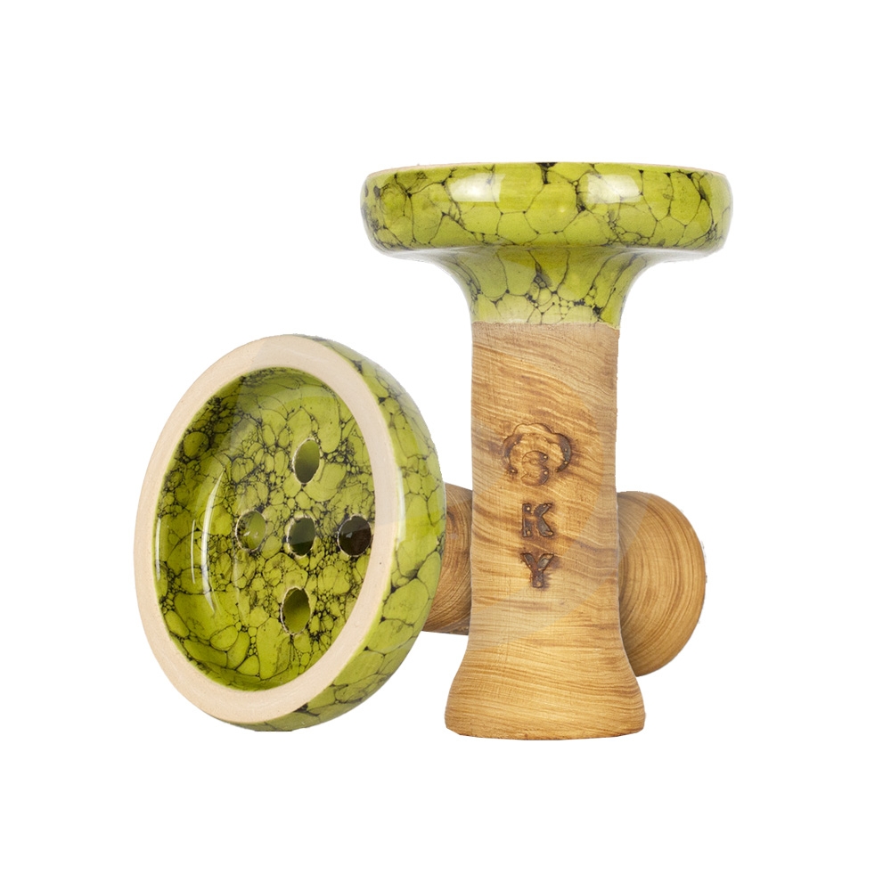 Sky Hookah Flat Killer Bowl - Lime