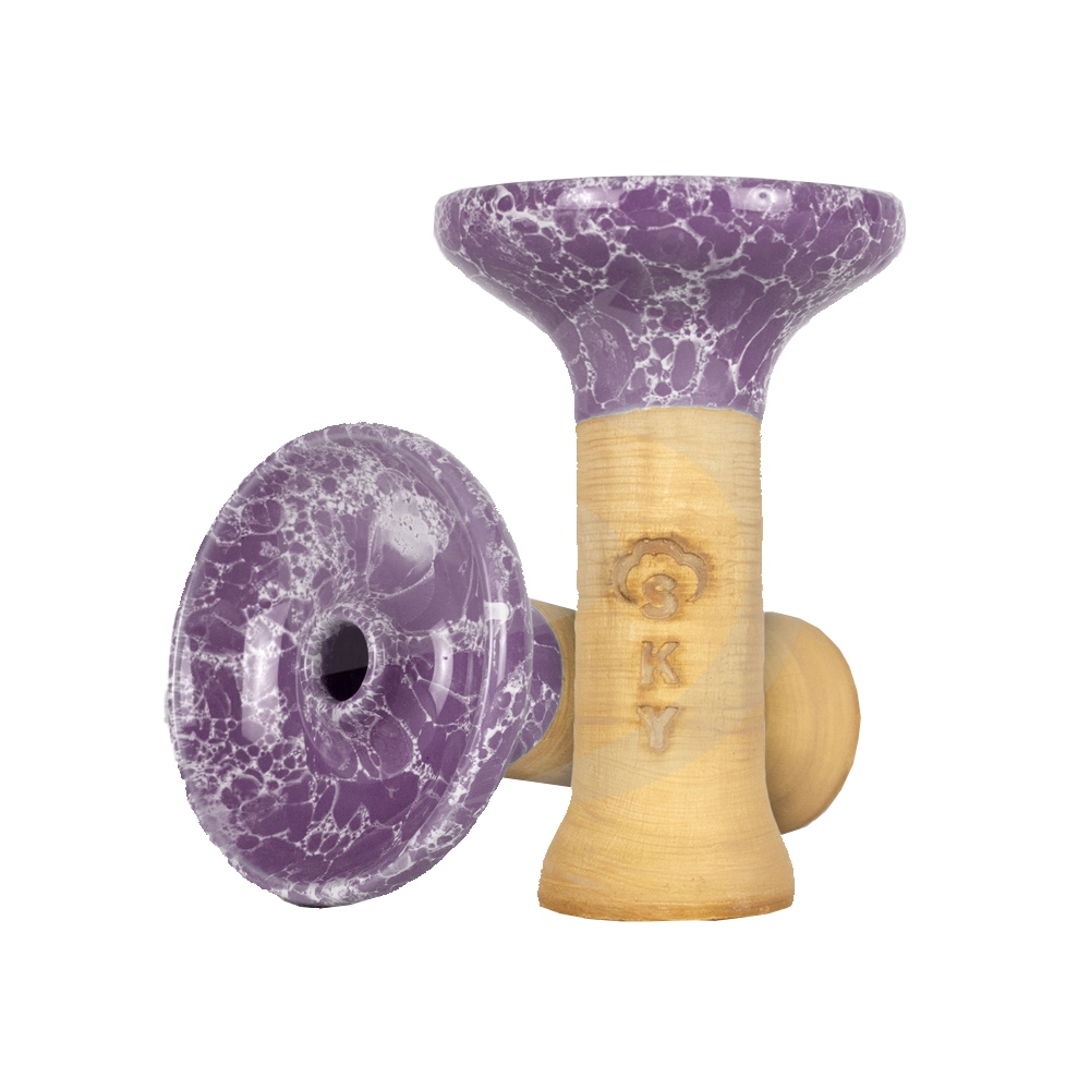 Sky Hookah Medium Phunnel - Purple