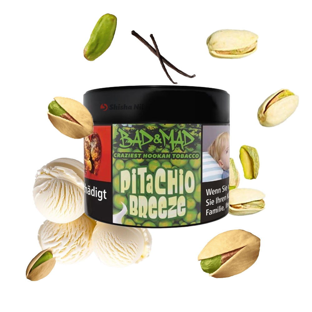 Bad & Mad Tobacco 200g - Pitachio Breeze