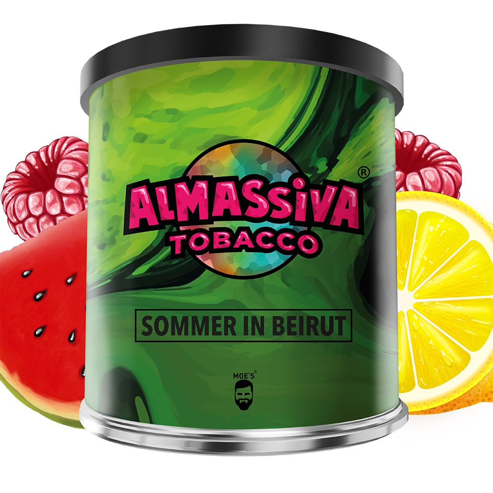 ALMASSIVA Tobacco 200g - Sommer in Beirut