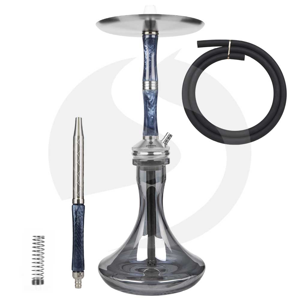 Diamond Hookah Excelsior - Blue/Black