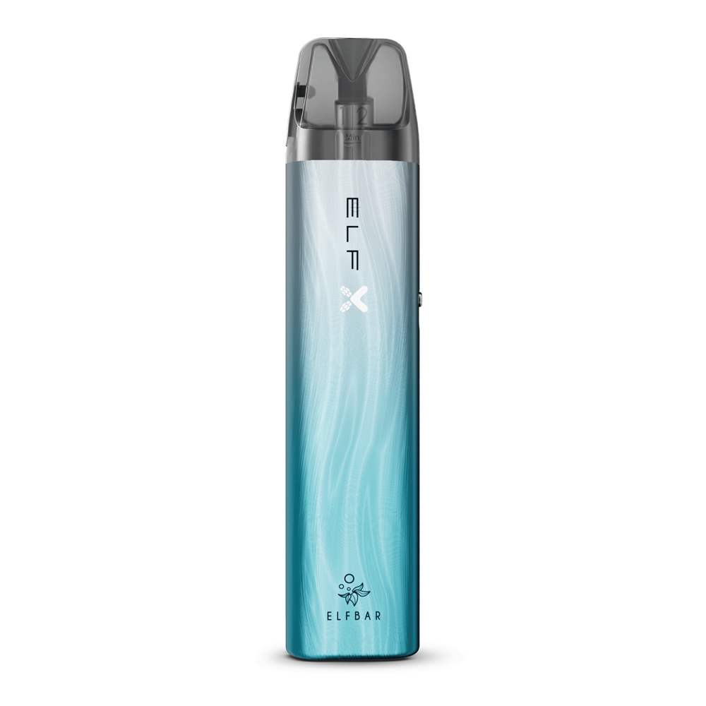 Elfbar ELFX Refillable Kit - Silver Blue