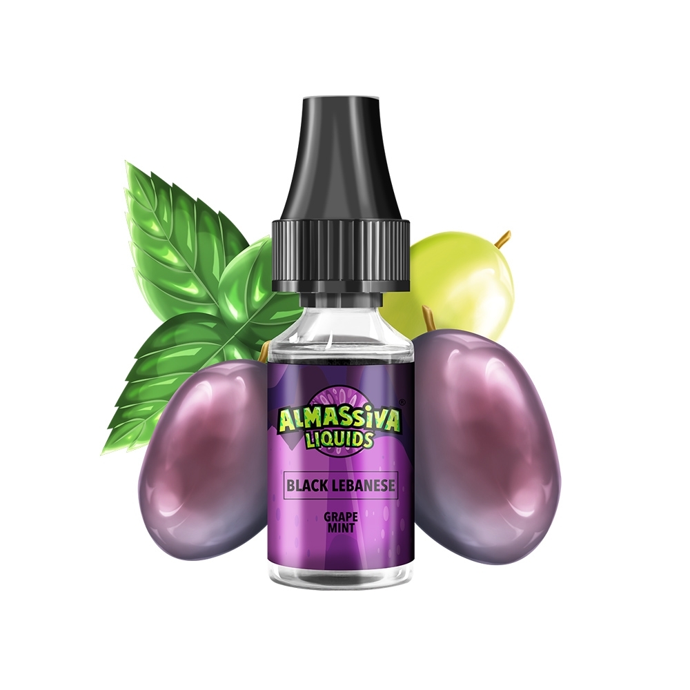 Almassiva Liquid 10ml - Black Lebanese 17mg