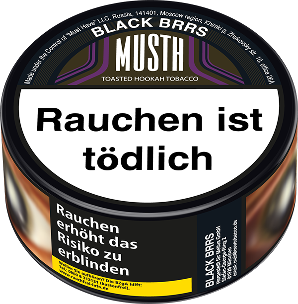 MustH Tobacco 200g - Black Brrs