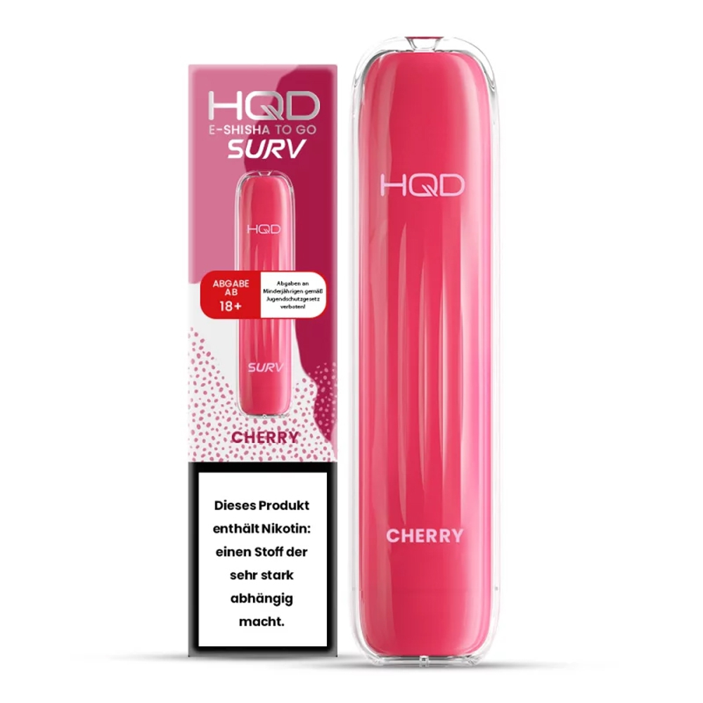 HQD E-Shisha Surv 600 - Cherry