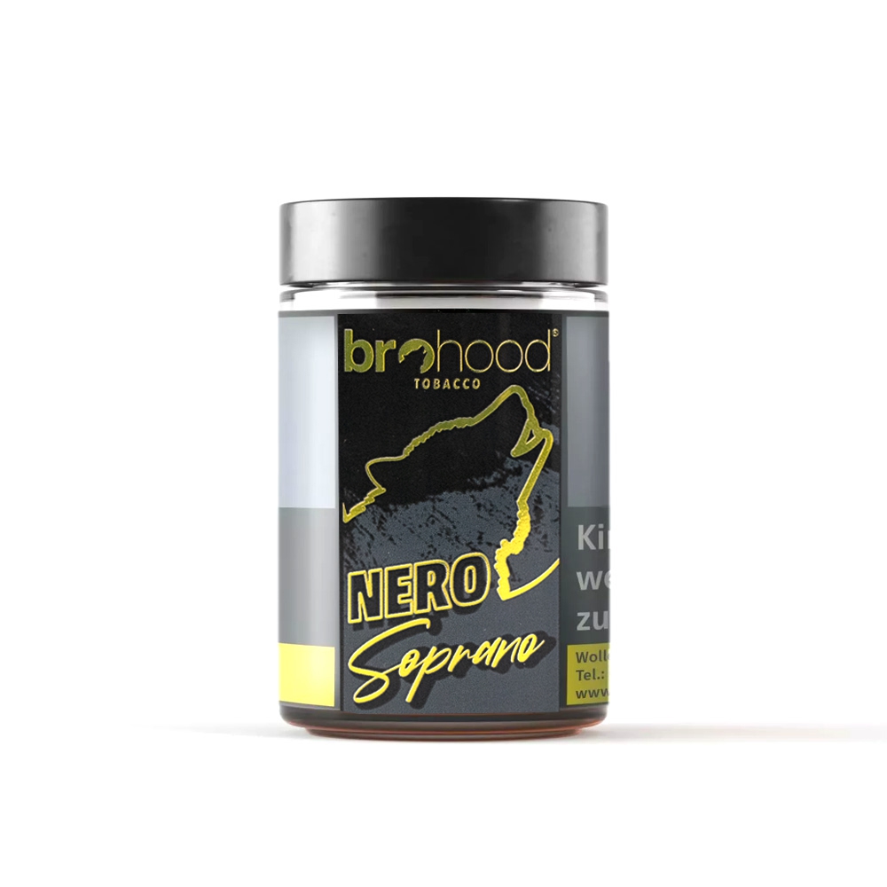 Brohood Tobacco Nero 25g - Soprano