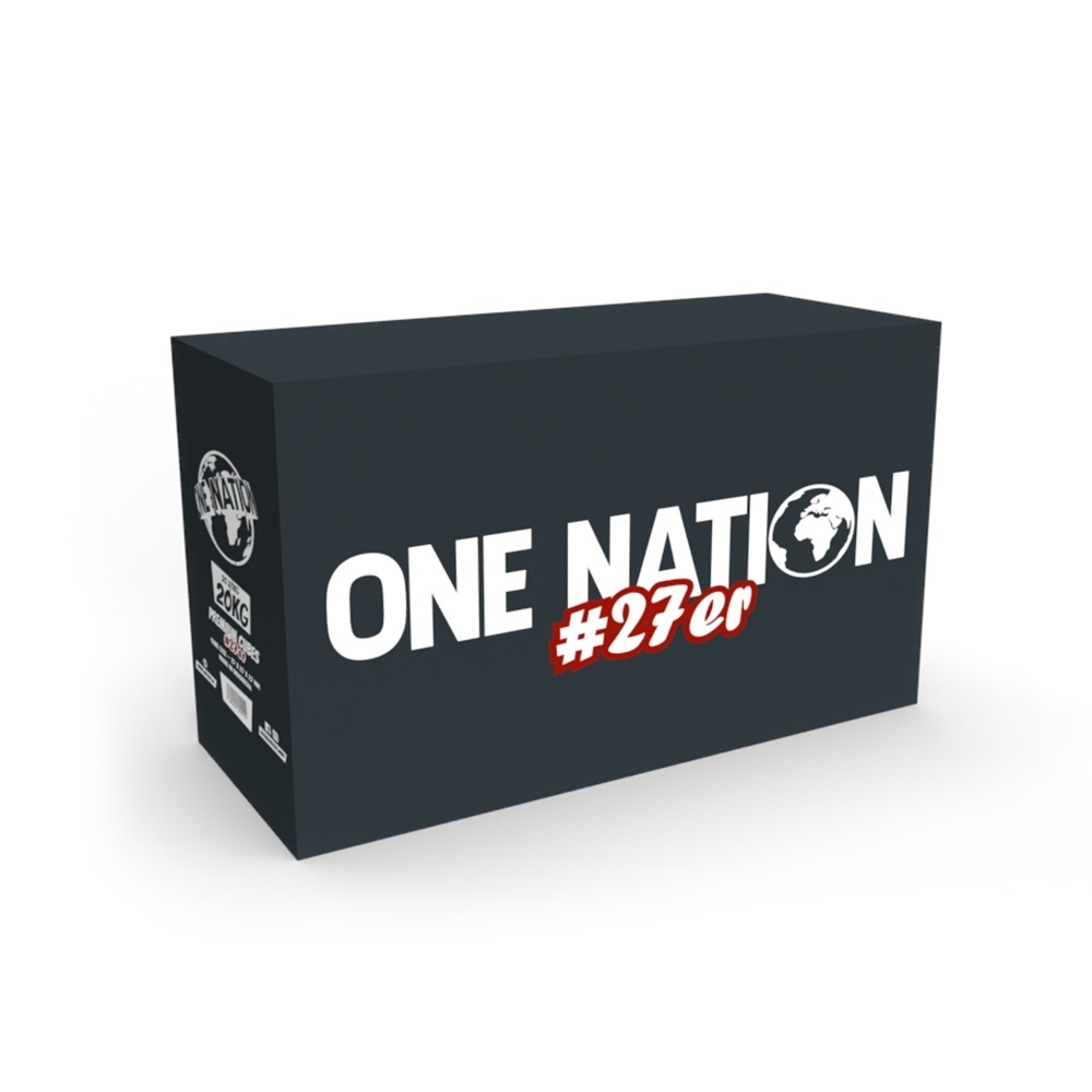 One Nation #27er Naturkohle 20kg Gastro