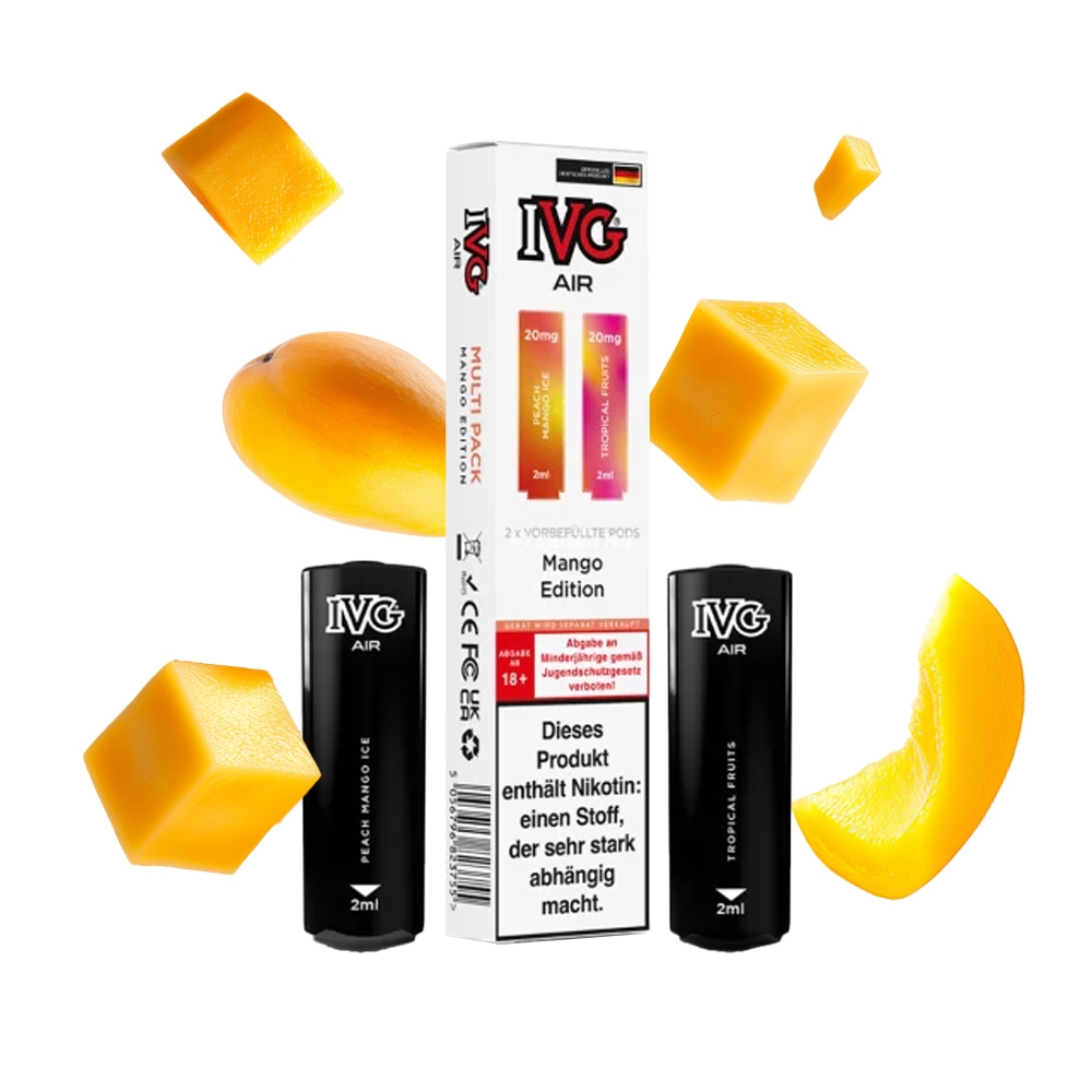 IVG AIR 2 in 1 POD (2er Pack) - Mango Edition 20mg