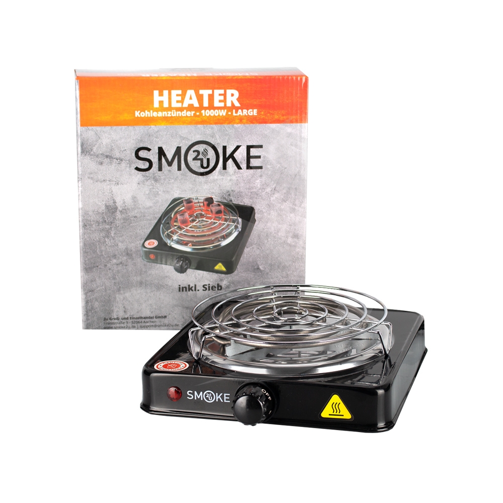 Smoke2u Kohleanzünder - Hot Plate 1000W