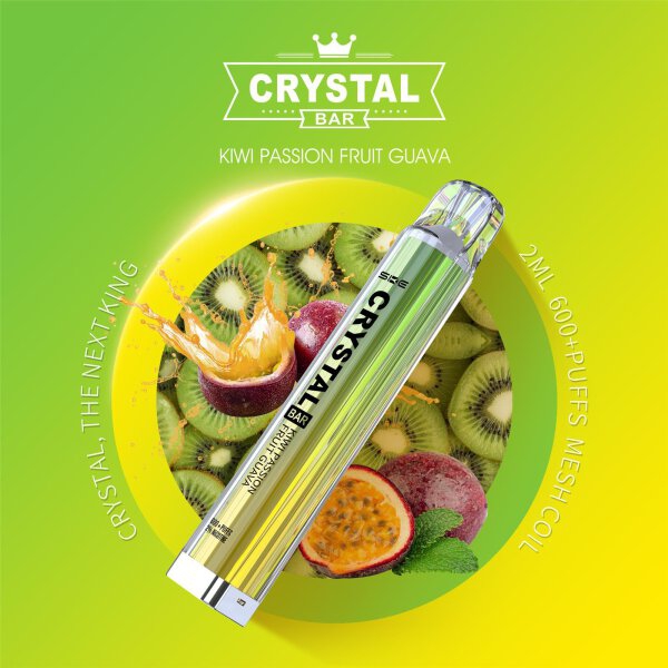 SKE Crystal Bar 600 - Kiwi Passion Fruit Guava 20mg