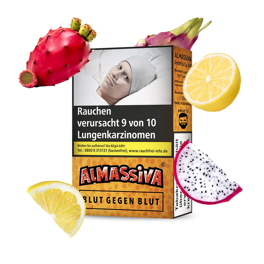 ALMASSIVA Tobacco 25g - Blut gegen Blut