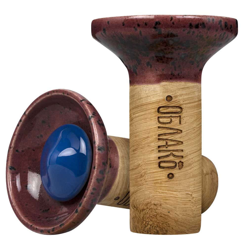 Oblako Flow Phunnel Glazed - Blue on Redwood