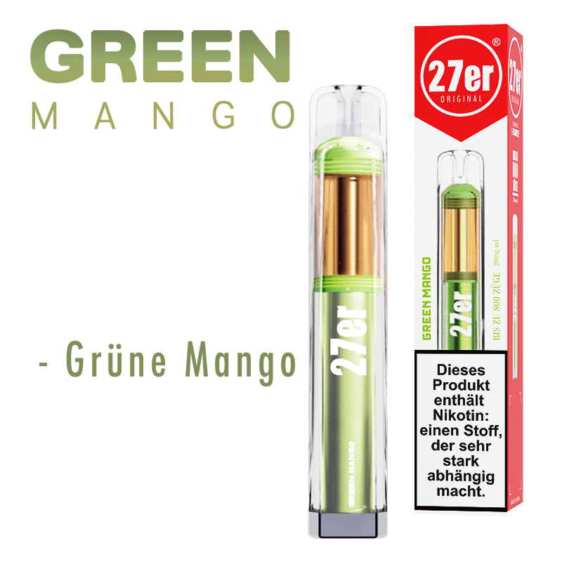 27er Vape - Green Mango