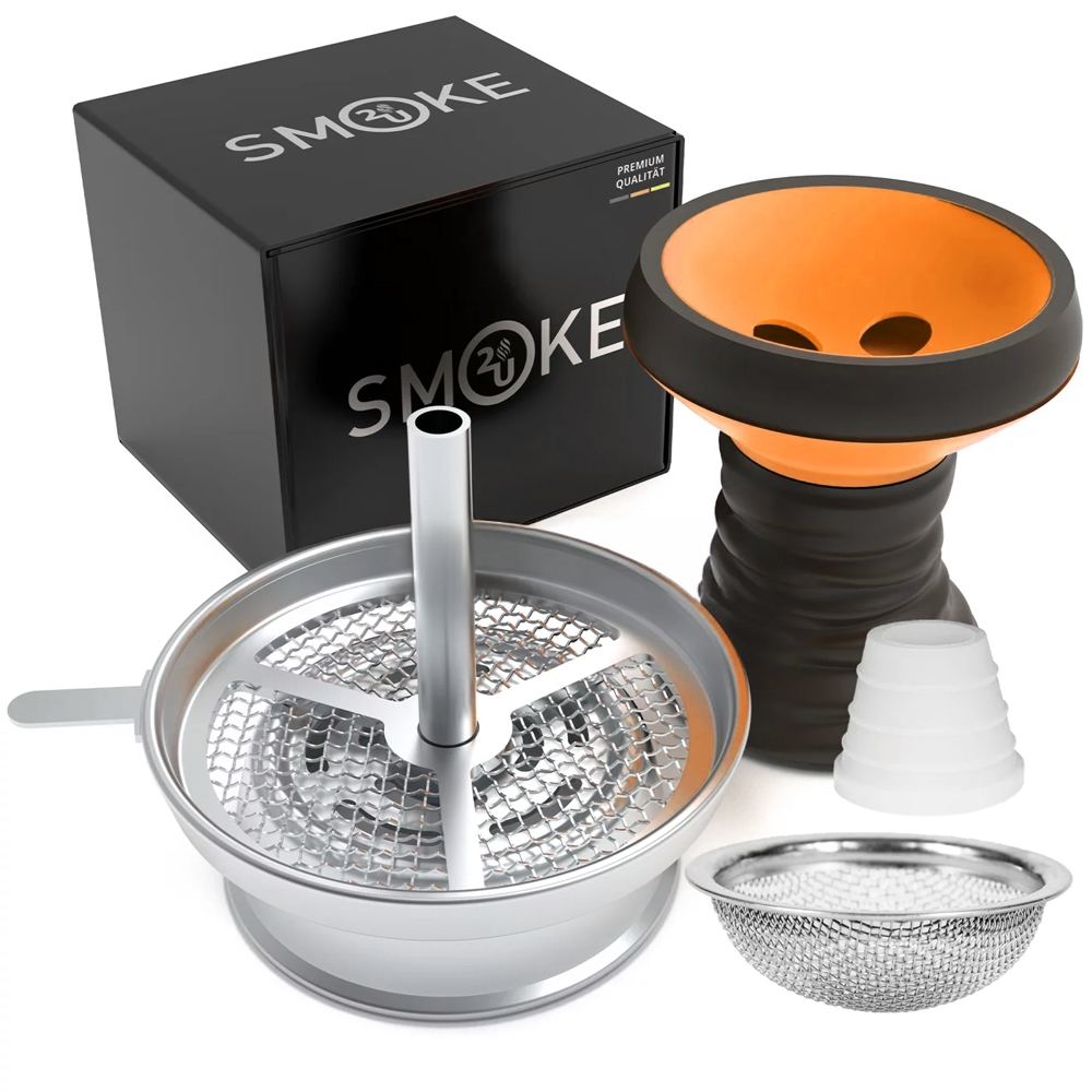 Smoke2u Steinkopf Set - Orange