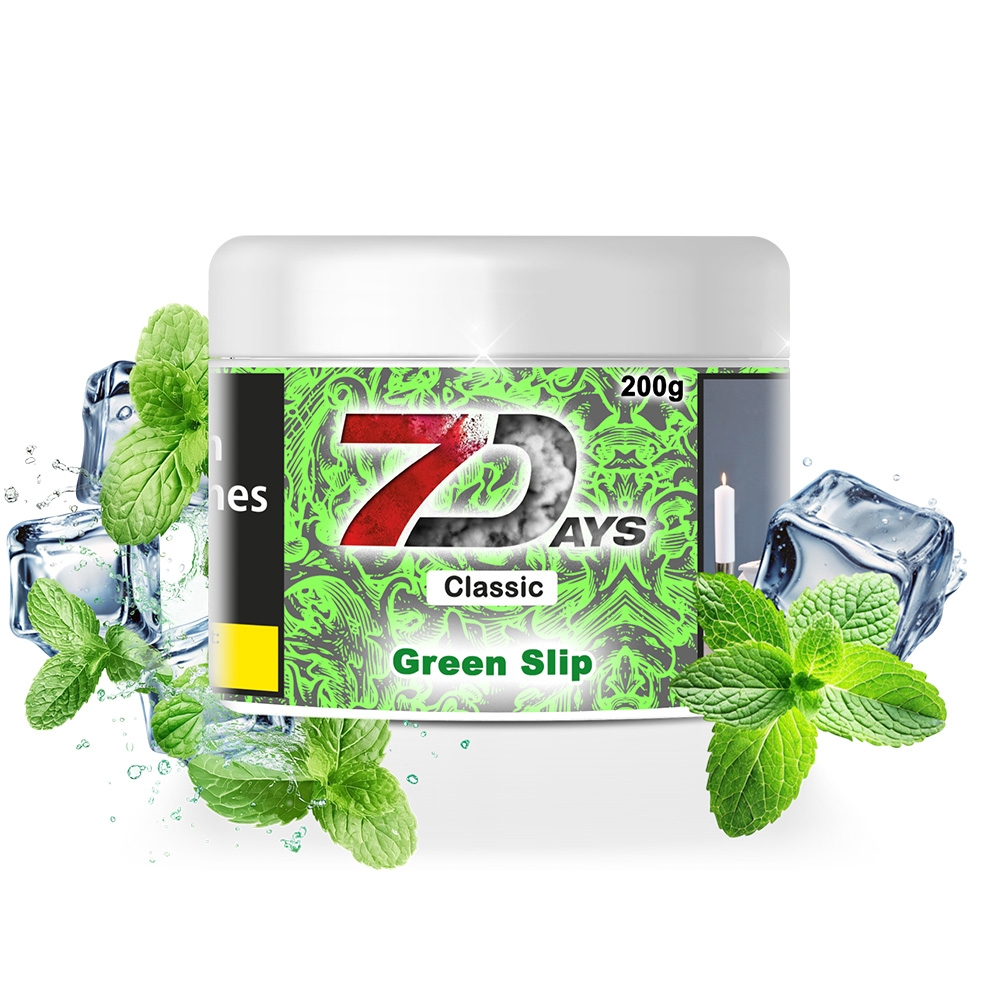 7 Days Tabak Classic 200g - Green Slip