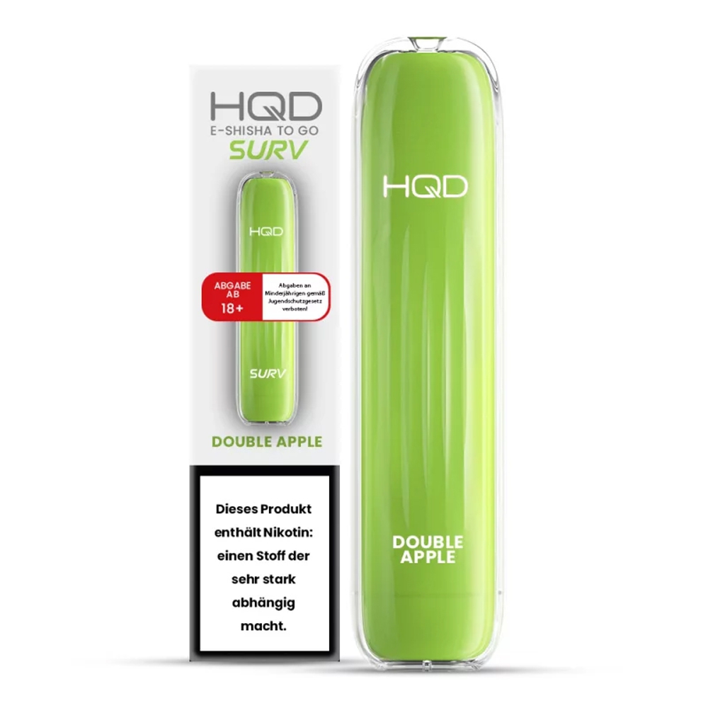 HQD E-Shisha Surv 600 - Double Apple