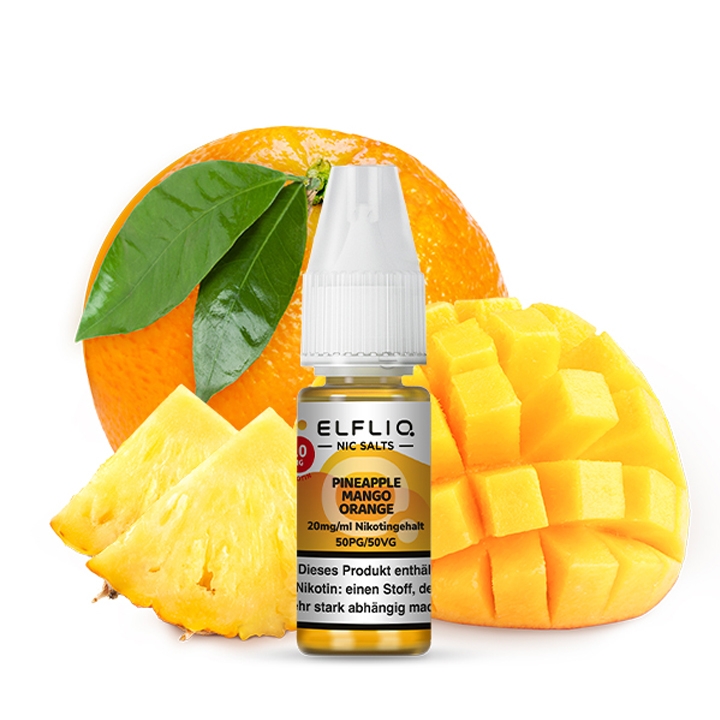 ELFLIQ Nikotinsalz Liquid 10mg - Pineapple Mango Orange