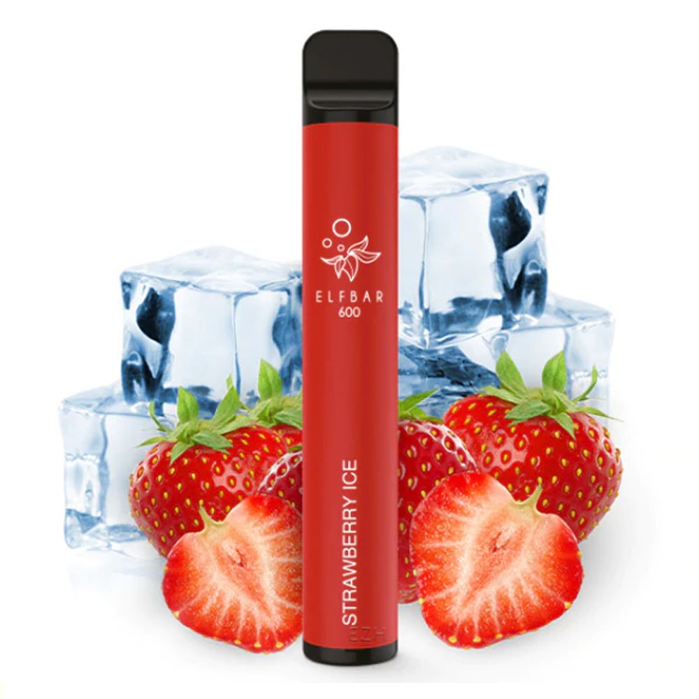 Elfbar 600 CP Einweg E-Shisha 20mg - Strawberry Ice