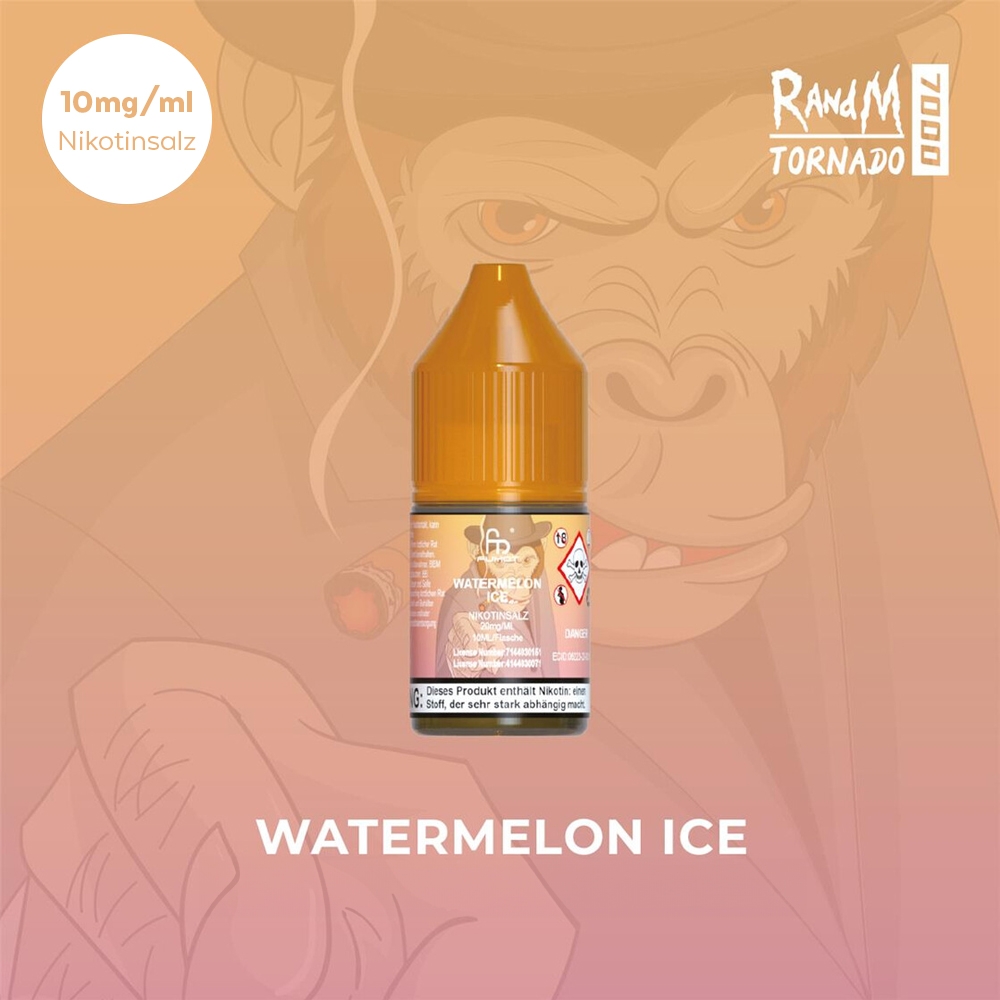 RandM Tornado Liquid 10ml - Watermelon Ice 10mg