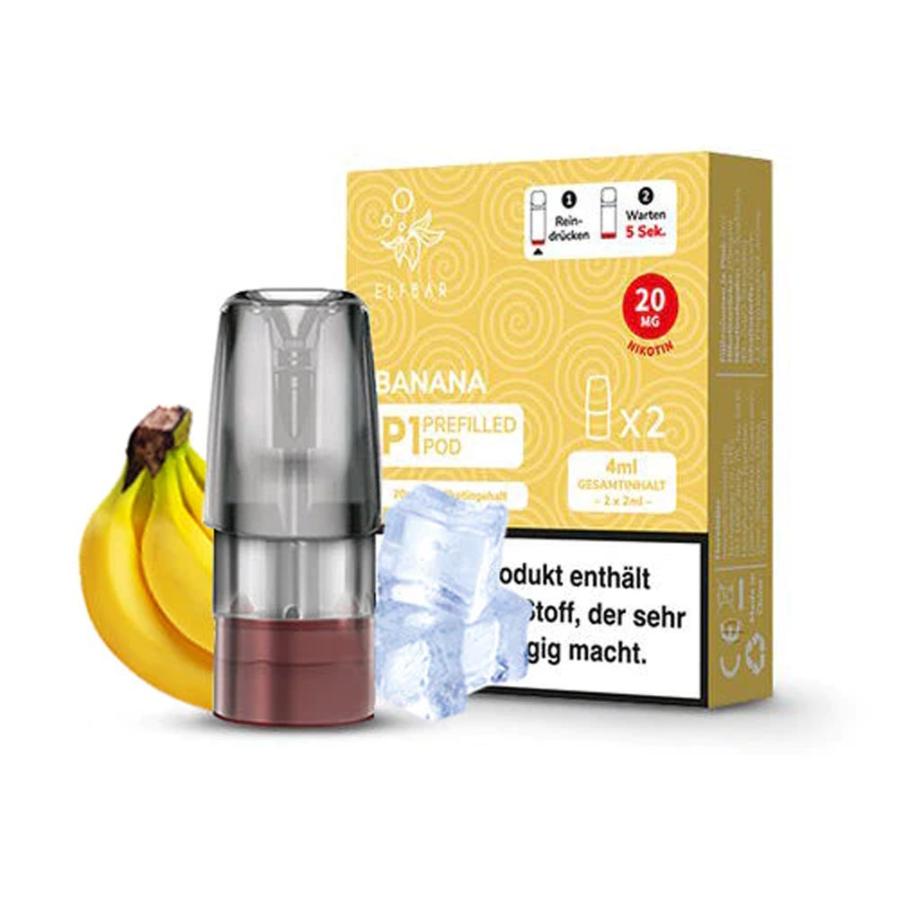 Elfbar Mate500 POD (2stk) - Banana 20mg