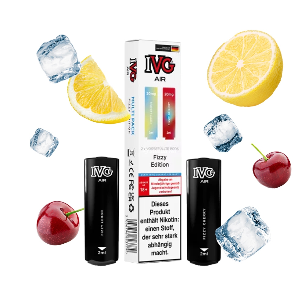 IVG AIR 2 in 1 POD (2er Pack) - Fizzy Edition 20mg