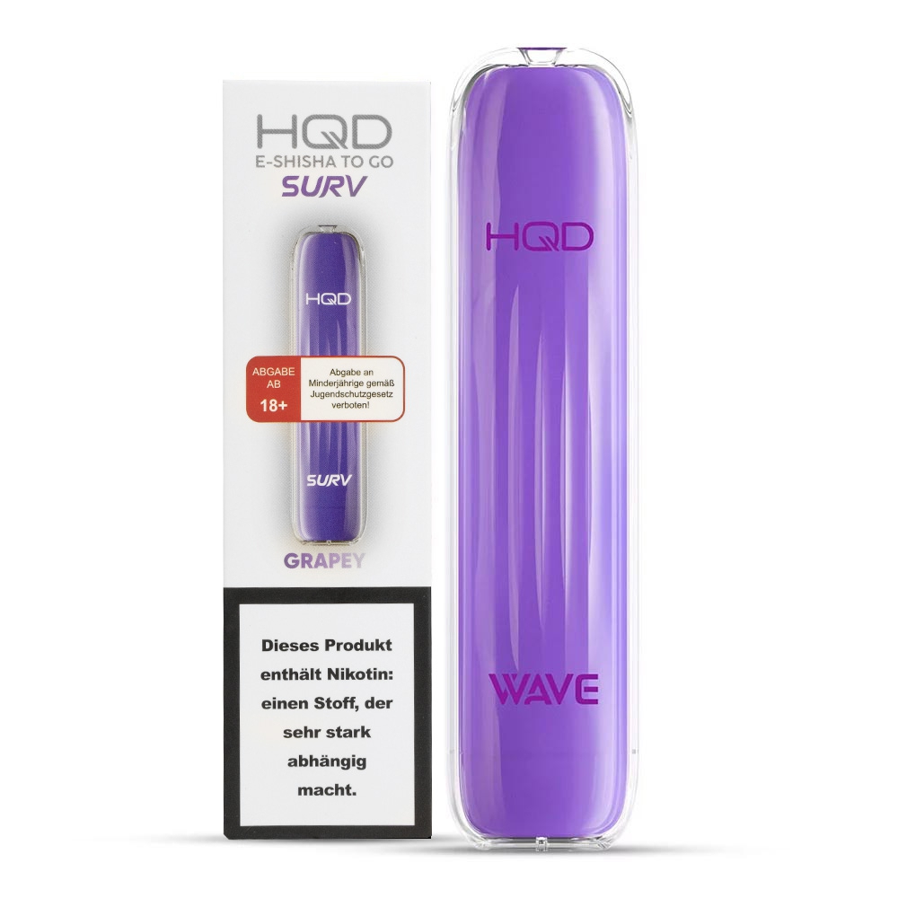 HQD E-Shisha Surv 600 - Grapey