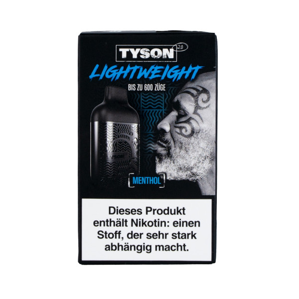 Tyson Vape 2.0 Lightweight - Menthol 20mg