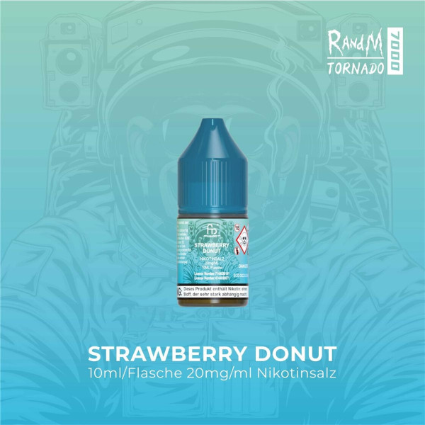 RandM Tornado Liquid 10ml - Strawberry Donut 20mg