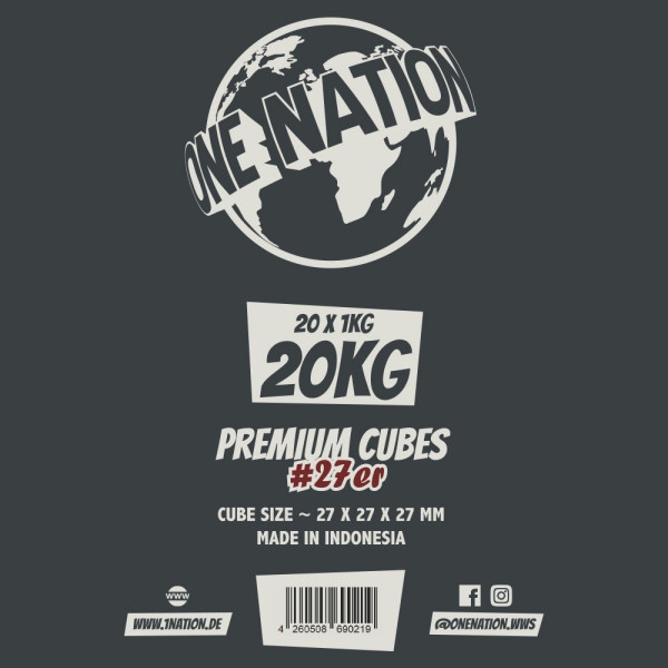 One Nation #27er Naturkohle 20kg Gastro