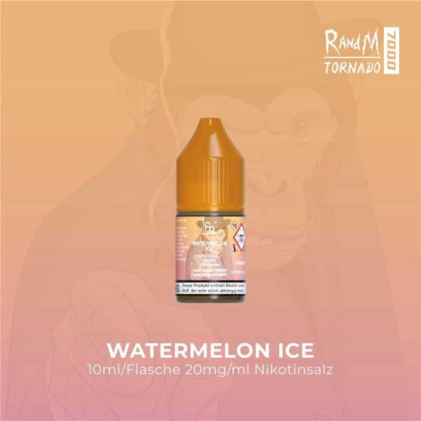 RandM Tornado Liquid 10ml - Watermelon Ice 20mg