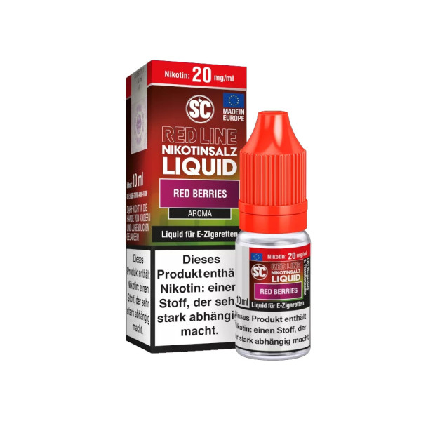 SC Red Line Nikotinsalz Liquid 10mg - Red Berries