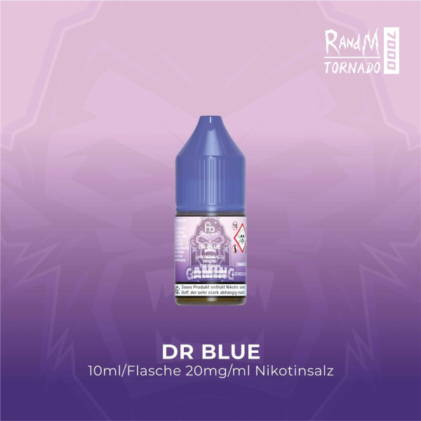 RandM Tornado Liquid 10ml - Dr Blue 20mg