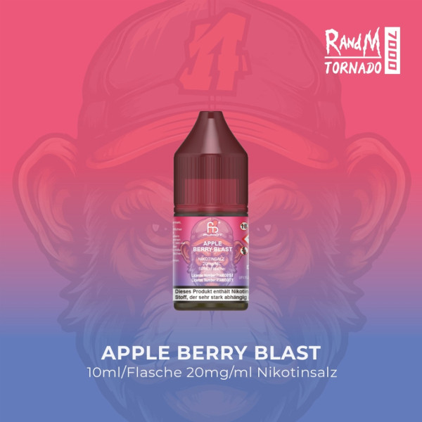 RandM Tornado Liquid 10ml - Apple Berry Blast 20mg