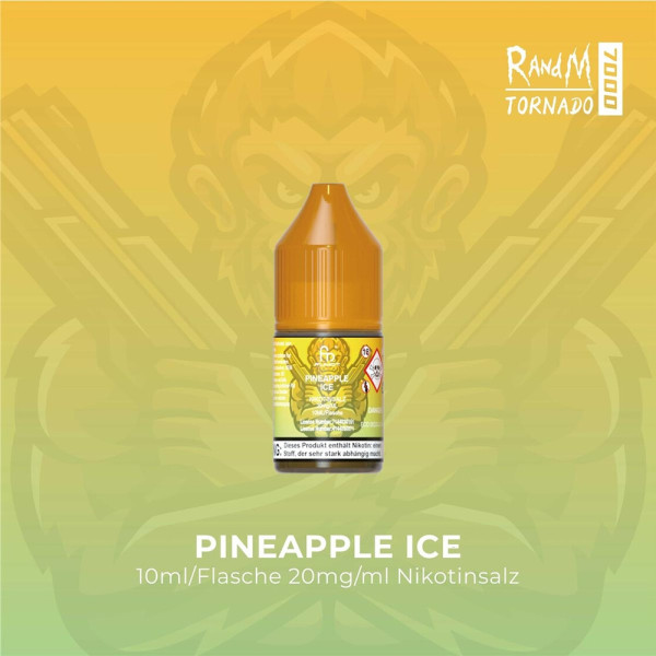 RandM Tornado Liquid 10ml - Pineapple Ice 20mg