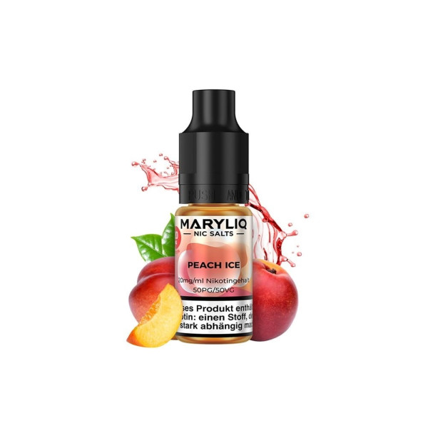 MARYLIQ Nikotinsalz Liquid 20mg - Peach Ice