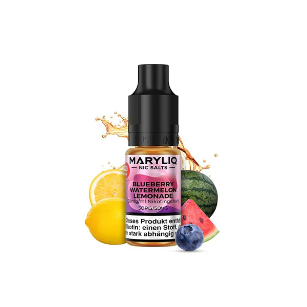 MARYLIQ Nikotinsalz Liquid 10mg - Blueberry Watermelon Lemonade