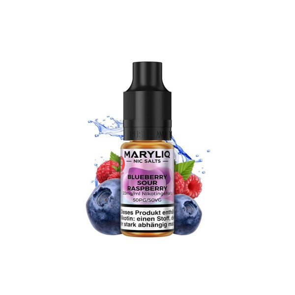 MARYLIQ Nikotinsalz Liquid 20mg - Blueberry Sour Raspberry