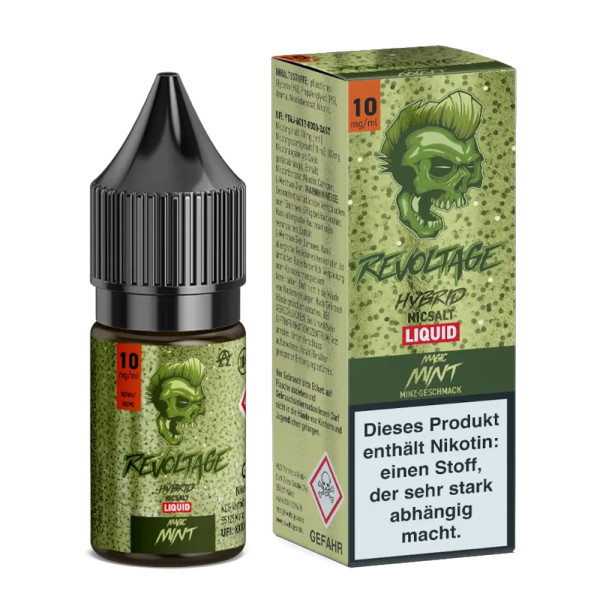 Revoltage Nikotinsalz Liquid 10mg - Magic Mint