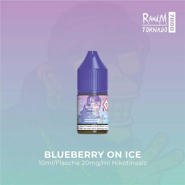 RandM Tornado Liquid 10ml - Blueberry on Ice 20mg