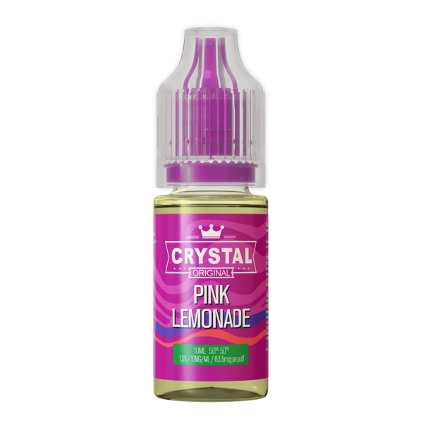 SKE Crystal Nic Salt E-Liquid 10mg - Pink Lemonade