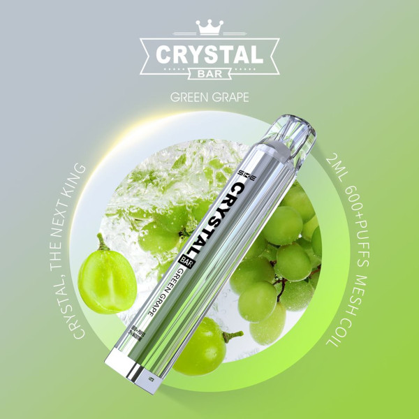 SKE Crystal Bar 600 - Green Grape 20mg