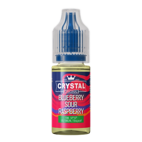 SKE Crystal Nic Salt E-Liquid 10mg - Blueberry Sour Raspberry