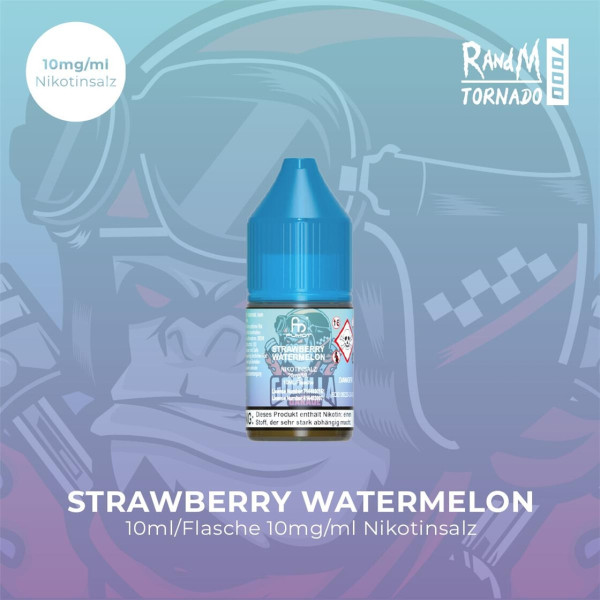 RandM Tornado Liquid 10ml - Strawberry Watermelon 10mg